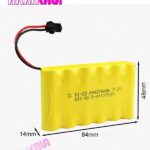 باتری شارژی اسباب بازی 7.2 ولت 700 میلی آمپر "فروش عمده"