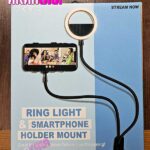 رینگ لایت و هولدر موبایل کلیپسی "فروش عمده"