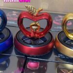 خوشبو کننده خودرو خورشیدی طرح سیب (اورجینال) "فروش عمده"