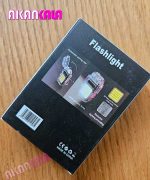 چراغ led + فندک الکتریکی شیشه ای (دارای قفل درپوش) "فروش عمده" - Image 3