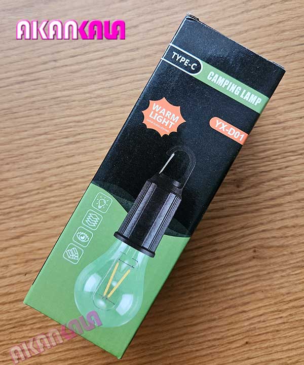 CAMPING-LAMP-YX-D01 لامپ کمپینگ شارژی YX-D01 "فروش عمده" - Image 1