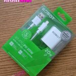 شارژر آیفون 20 وات PD+USB مدل RT-F7U (اورجینال) "فروش عمده"