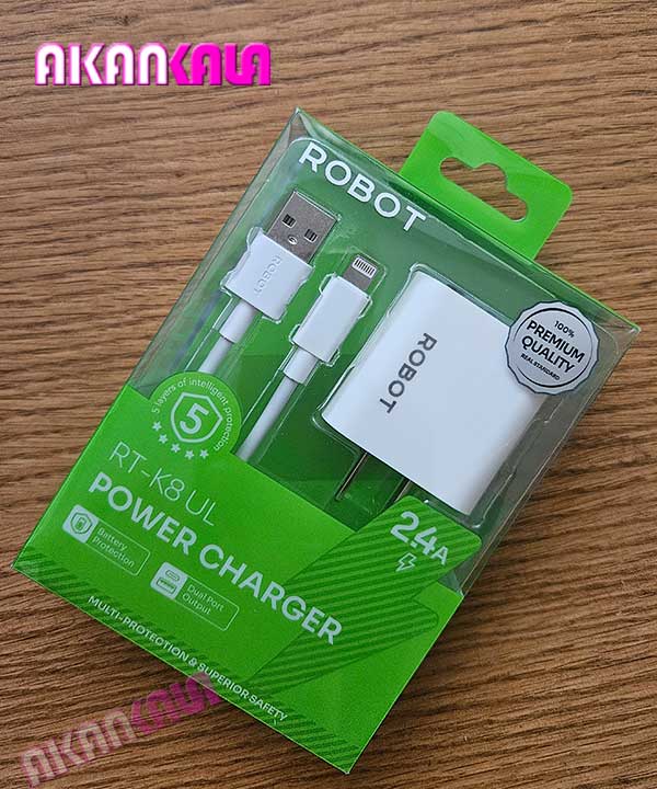 RT-K8-UL-CHARGER شارژر آیفون 12 وات RT-K8UL (اورجینال) "فروش عمده" - Image 1