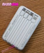 ****خط و خش****** پاوربانک فست 10000 میلی آمپر مینی وایرلس شارژر (میکس) - Image 4