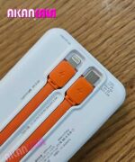 ******خط و خش******* پاوربانک 20000 میلی آمپر 22.5 وات HX-B8 (2 کابل + مانیتور) - Image 2