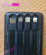 پاوربانک 10000 میلی آمپر 4 کابل مانیتوردار "فروش عمده" - Image 3