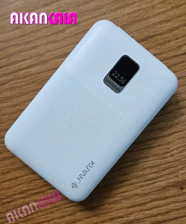 mini-22.5w-powerbank-10000 پاوربانک فست 10000 میلی آمپر مینی 22.5 وات (مانیتوردار)"فروش عمده" - Image 1