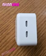 سری شارژر 35 وات آیفون (دو پین اروپایی ، 2 خروجی) حک اطلاعات شارژر - Image 5