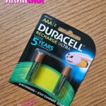باتری نیم قلم شارژی DURACELL (1 کارت 2 عددی) AAA
