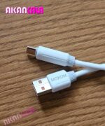 کابل شارژر سیلیکونی تایپ سی MOXOM "فروش عمده" - Image 2