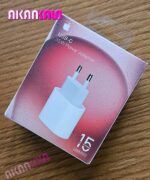 سری شارژر 35W آیفون 15 (2 پین ایرانی) "فروش عمده"
